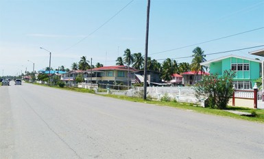 A section of the village