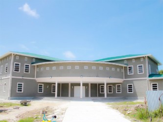 The new Mahaica Children’s Home building