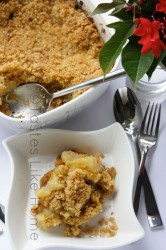 Apple Crumble (Photo by Cynthia Nelson) 