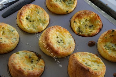 Cheese Popovers (Photo by Cynthia Nelson) 