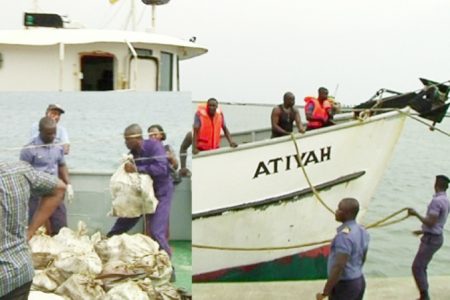 The Guyana-registered MV ATIYAH (www.ghanaweb.com photo)