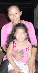 Deslyn Marco and her daughter Shemika 