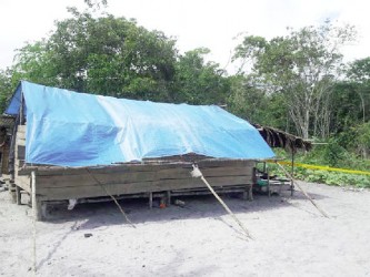  The house where Molly James and her son Aaron James were found