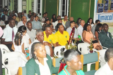 The audience at the GCB Awards ceremony  