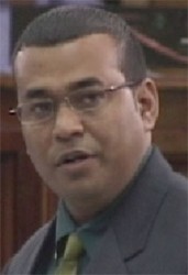 Natural Resources and Environment Minister Robert Persaud