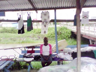 Deslyn, a clothes vendor