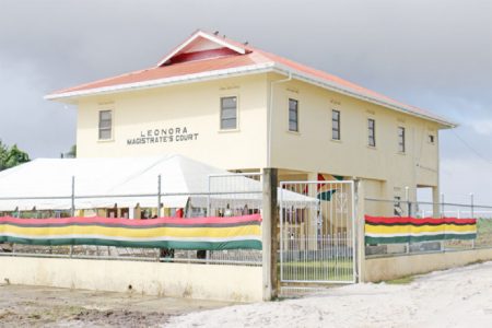 The newly-built Leonora Magistrate’s Court (Arian Browne photo)