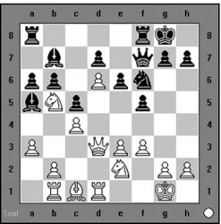   White to play and win.  