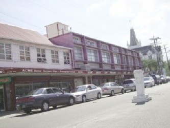 Acme Photo Studio on Regent Street (Stabroek News file photo) 