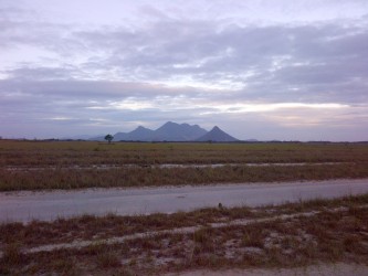 The Shiriri Mountains in the Rupununi