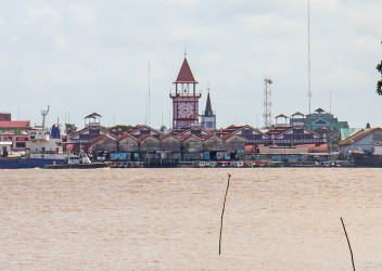 The Stabroek Market from West Demerara