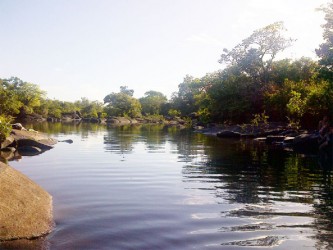 The Rupununi River  