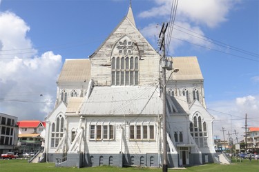 The current dilapidated state of St George’s Cathedral (Photos by Arian Browne)