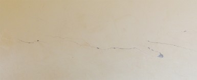  Cracks in the walls of the Sand Creek Secondary School