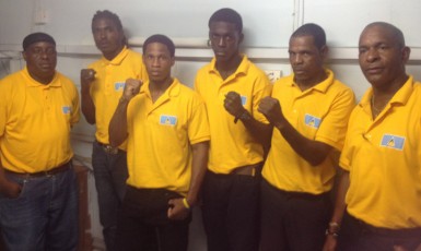 St Lucia’s six-member outfit.