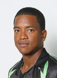 Leon Johnson skipper of  the Guyana Jaguars
