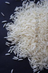 Uniform Grains of Raw Rice (Photo by Cynthia Nelson) 