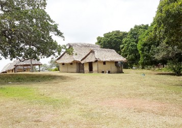 A traditional house at Annai