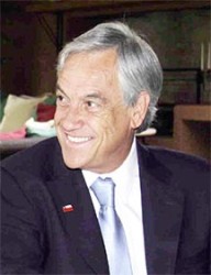 Former president Sebastian Piñera 