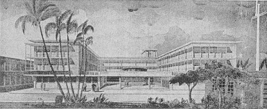 Post Office architectural drawings  (Photo from the Architectural Review,1950) 