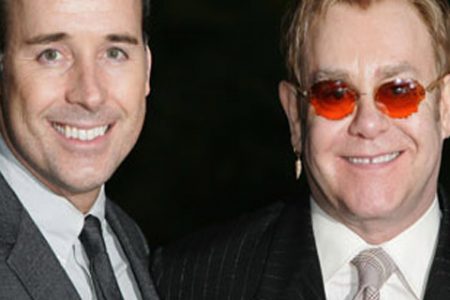Elton John (right) and David Furnish