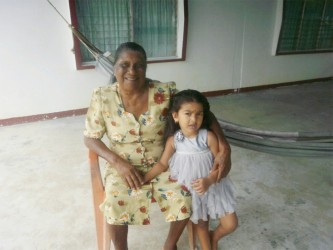 Deena and her granddaughter 