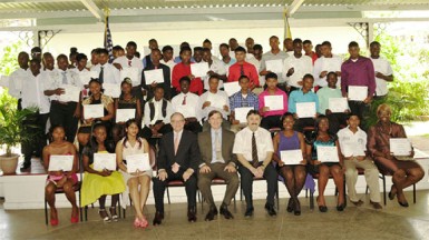 The SKYE graduation (US embassy photo)