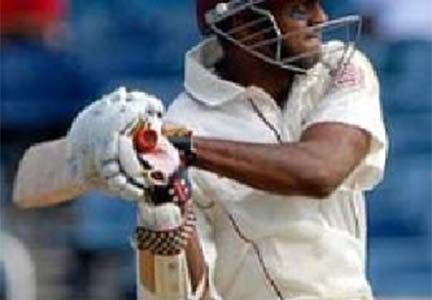 Shiv Chanderpaul ... hit 91 for Derbyshire. 