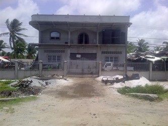 Singh’s business place was locked up tight when Stabroek News visited yesterday