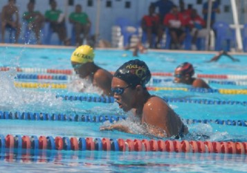 Britany van Lange in action at a previous Goodwill Games.