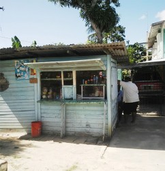 One of the two grocery shops in Belle Vue