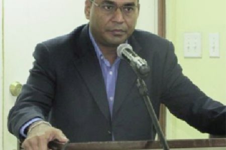   Minister of Natural Resources
Robert Persaud 
