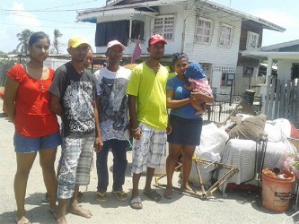 The family members: Daveanand Basdeo and his family claimed that they were unlawfully  evicted from the home they occupied for 14 years by policemen. 