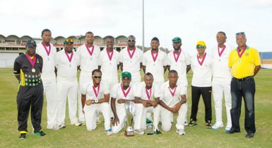 The victorious Jamaica side. (Photo courtesy of WICB media)    