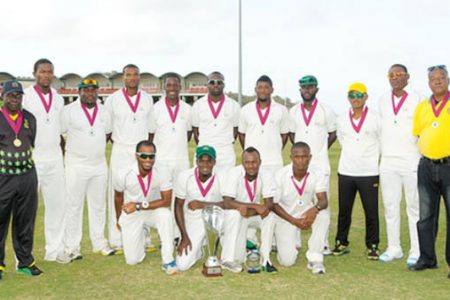 The victorious Jamaica side. (Photo courtesy of WICB media)
