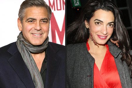 Clooney, 52, and Alamuddin, 36