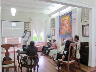 A section of the audience during The Knowledge Underground 2014’s April 16 opening. 