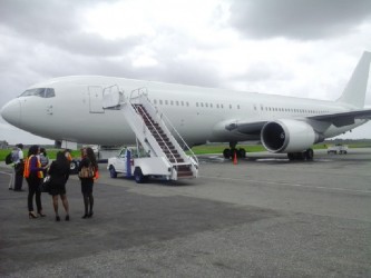 Travelspan’s new 727/300 aircraft 