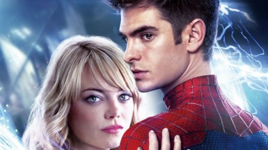 Emma Stone (Gwen Stacy) and Andrew Garfield (Spiderman) 