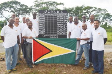 The victorious Milex Cup winning Guyana team with the Golden Arrowhead. (Story and photos courtesy of GNRA’s Troy Peters) 