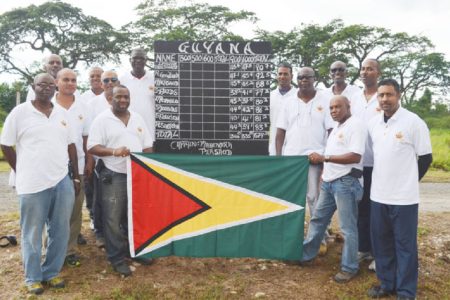 The victorious Milex Cup winning Guyana team with the Golden Arrowhead. (Story and photos courtesy of GNRA’s Troy Peters)