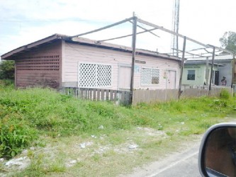 The abandoned building where the two attackers attempted to hide. 