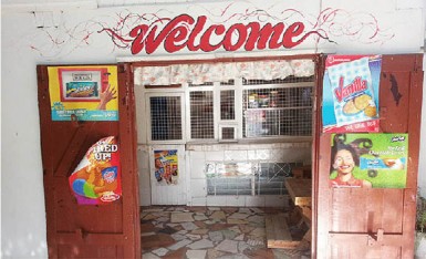 One of the popular shops in the village