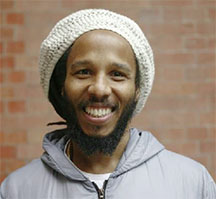 Musician Ziggy Marley poses for a portrait ahead of his headline show in London, in support of his 5th album ‘Fly Rasta’, April 23, 2014. (Reuters/ Matilda Egere-Cooper)