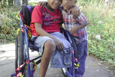 Javier with his brother Javaughn
