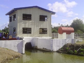 The pump station