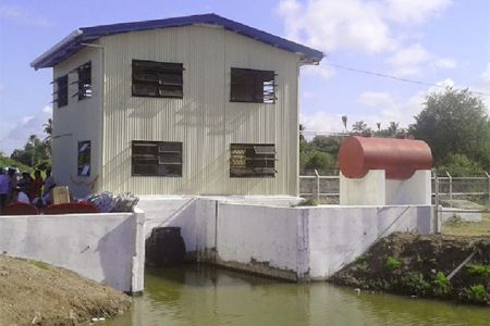 The pump station