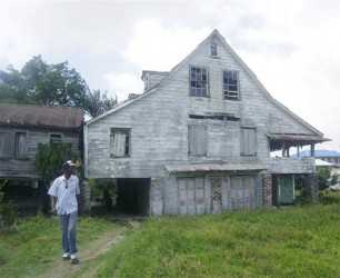 An historic building in the village