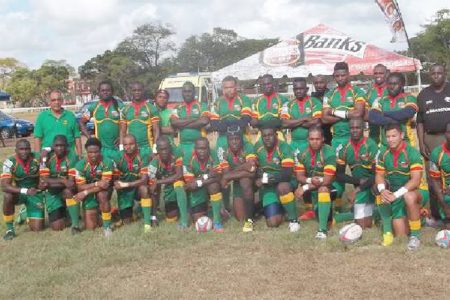 Guyana’s 15s squad
