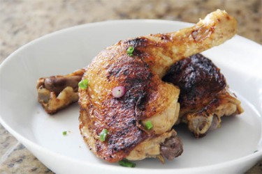 Twice-cooked Pan-seared Chicken (Photo by Cynthia Nelson) 